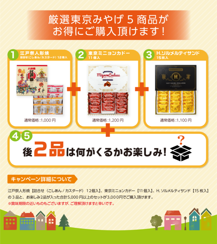 気持ちだけでも東京旅行しませんか 東京みやげ厳選セットを特別応援価格でお届け致します 株式会社ショウエイのプレスリリース 気持ちだけでも東京旅行しませんか 東京みやげ厳選セットを特別応援価格でお届け致します 株式会社ショウエイのプレスリリース