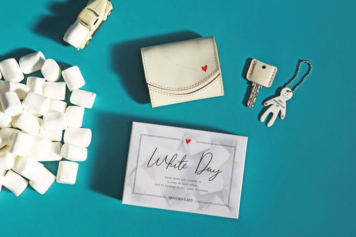 ホワイトデーのお返しに まるで高級スイーツみたいな専用ボックスに小さいふが入った限定ギフトセット発売 株式会社ガッツのプレスリリース