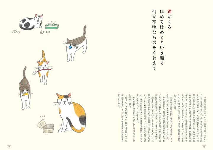 いい人と思われそうでも まあ いいや いまから猫のはなしをします 短歌 エッセイ イラスト 猫のいる家に帰りたい が6 24発売 辰巳出版株式会社のプレスリリース
