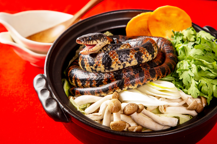 日本一 ジビエ鍋が種類豊富な居酒屋 米とサーカス に今年はヘビ鍋 カメ鍋が初登場 熊 鹿 猪 穴熊 アライグマ 鴉 クジャクなど11種の鍋を10 16よりご提供 株式会社 亜細亜tokyoworldのプレスリリース