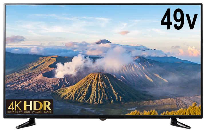 Hdr実装で市場最安値の4万円台 日本製ボード採用 4k Hdr対応49型液晶テレビを新発売 ゲオショップ ゲオマート限定で4月28日 土 より発売 株式会社グリーンハウスのプレスリリース