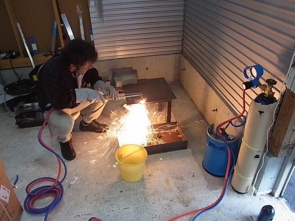 アセチレンに代わるガス切断機 ガソリン酸素溶断機GSカッター アセチレンに代わるガス切断機 ガソリン酸素溶断機GSカッター