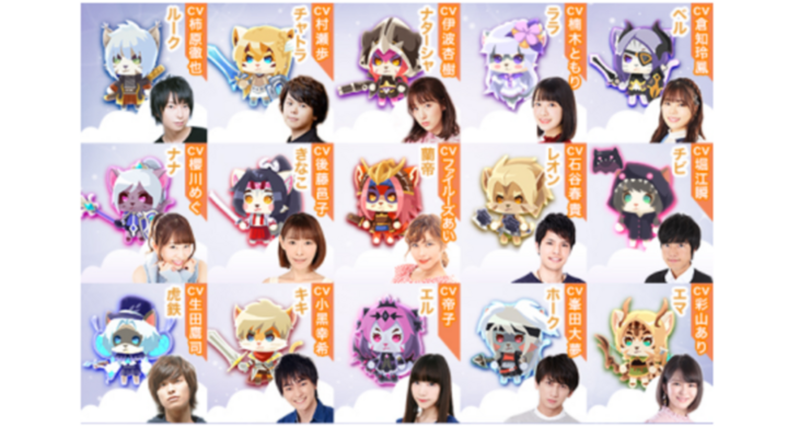 にゃんにゃんrpg にゃんグリラ 柿原 徹也さん 村瀬歩さん 堀江瞬さんほか 出演声優 第二弾 15名を発表 Lobi 限定 オリジナルスタンプがもらえる Accessport株式会社のプレスリリース にゃんにゃんrpg にゃんグリラ 柿原 徹也さん 村瀬歩さん 堀江瞬さんほか 出演声優 第二弾 15名を発表 Lobi 限定 オリジナルスタンプがもらえる Accessport株式会社のプレスリリース