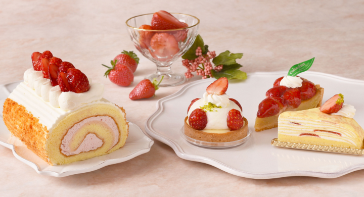 洋菓子のコロンバンが苺フェアを開催 苺を楽しむタルト ミルクレープ ロールケーキ等の4品が登場 株式会社コロンバンのプレスリリース