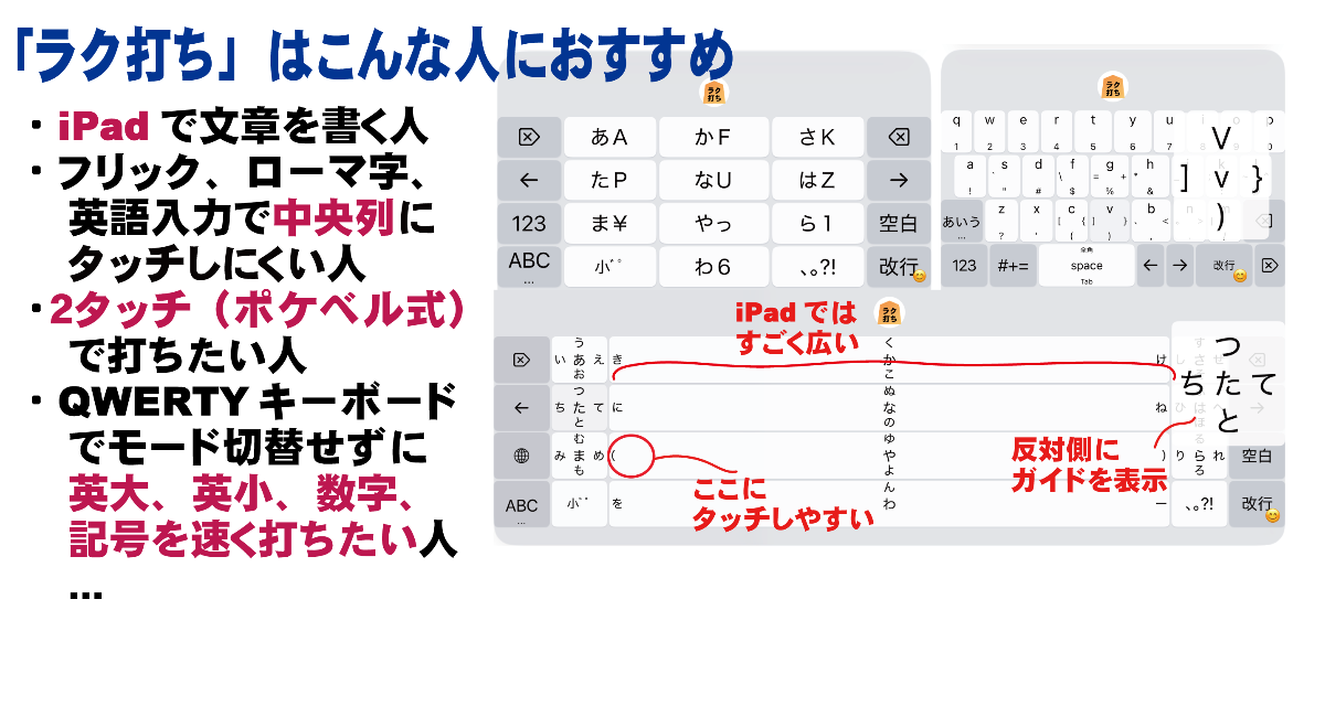 16年間Androidユーザーに愛され続けたキーボードアプリ「ラク打ち」、ついにiOS版をリリース