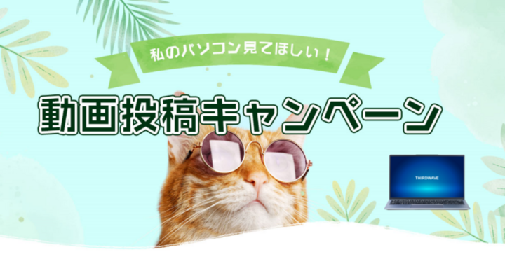 ドスパラより 大賞動画には10万円分のドスパラポイントをプレゼント パソコン 猫 動画 を大募集 私のパソコン見てほしい動画投稿キャンペーン 第一弾を開始 株式会社サードウェーブのプレスリリース ドスパラより 大賞動画には10万円分のドスパラポイントをプレゼント パソコン 猫 動画 を大募集 私のパソコン見てほしい動画投稿キャンペーン 第一弾を開始 株式会社サードウェーブのプレスリリース