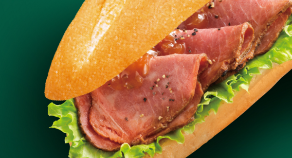 ドトールでご褒美!「トリュフ香る ミラノサンド 炭火焼きローストビーフ」3種「抹茶キャラメルラテ」「ナッツ香るダブルチョコレートケーキ」等11月27日発売