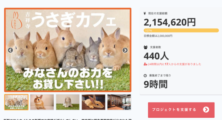 コロナ禍 うさぎカフェに10万円超を寄付 東京 吉祥寺にあるうさぎカフェのカフェ ミニヨン にクラウドファンディング最高額を寄付 秋田 潤のプレスリリース コロナ禍 うさぎカフェに10万円超を寄付 東京 吉祥寺にあるうさぎカフェのカフェ ミニヨン にクラウドファンディング最高額を寄付 秋田 潤のプレスリリース
