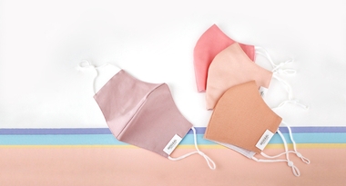 白いマスクに比べ、表情がパッと明るくなる効果大!自分にぴったり似合う色「パーソナルカラー」が選べるマスクが新登場、顔映りを意識したカラーが全20色