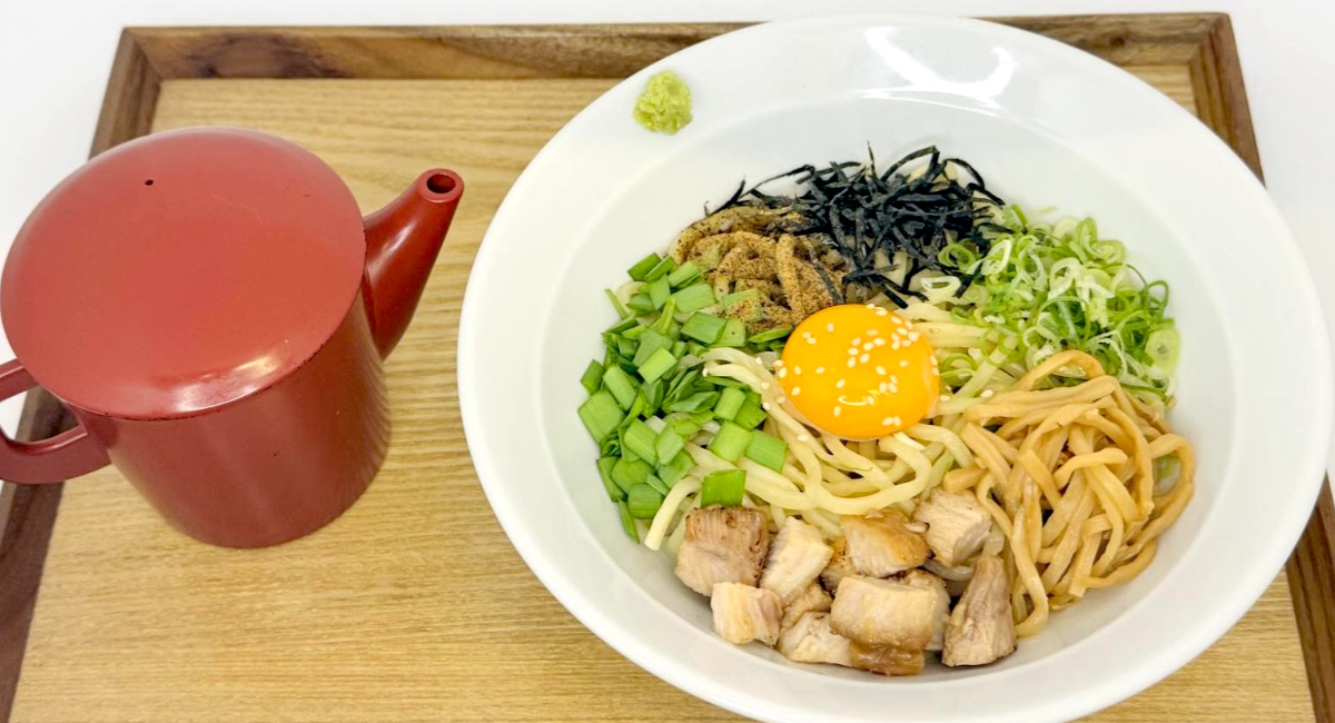 9/3『まぜそば・つけ麺 凪』が富山北口横丁にオープン!11日間限定で味玉1つプレゼント