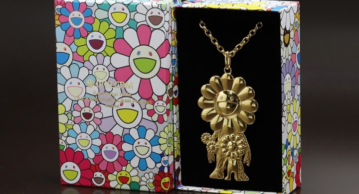 村上隆《お花の親子》のジュエリー、限定30個IVXLCDM六本木ヒルズで 村上隆《お花の親子》のジュエリー、限定30個IVXLCDM六本木ヒルズで