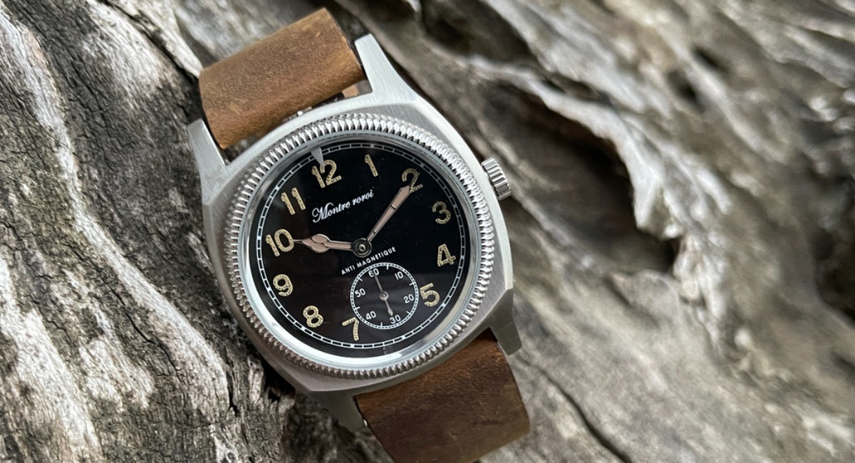 老舗時計製作所が30年代パイロットミリタリーウォッチの名作を忠実に使いやすく復刻 最大２５％パーセントオフ先行割引販売を開始 -  株式会社モントルロロイのプレスリリース