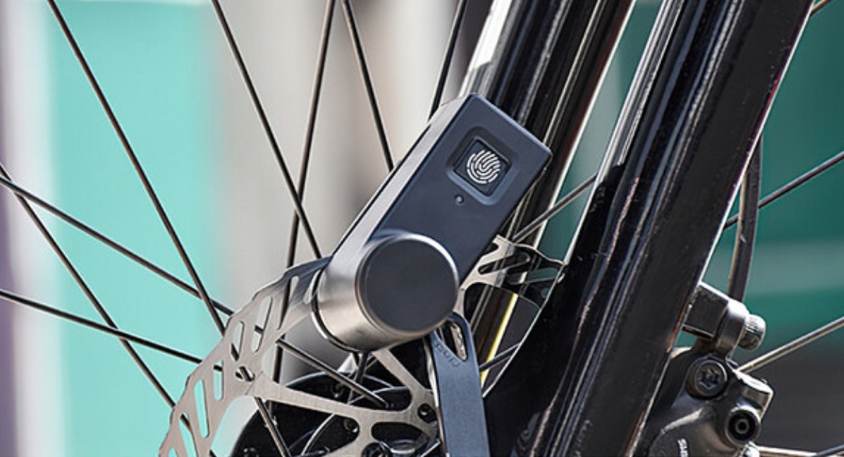大人気製品】「WALSUN」指紋認証 自転車ロック わずか0.5秒で解錠 ...