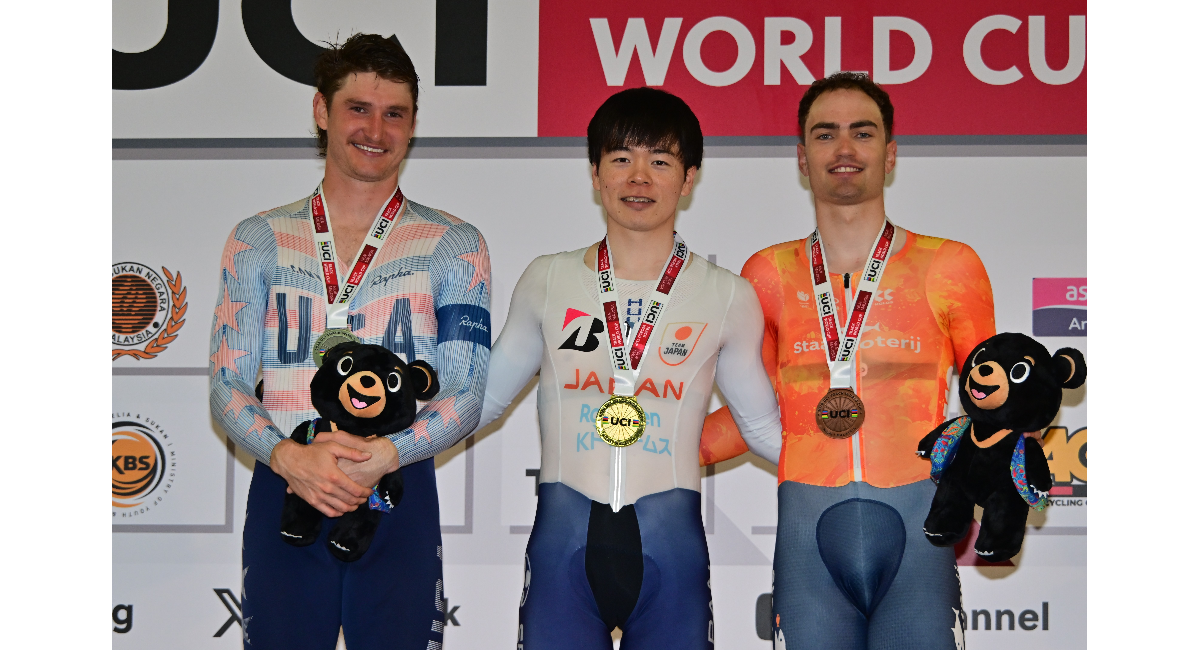 兒島直樹 男子オムニアム優勝 2026トラックワールドカップ第3戦