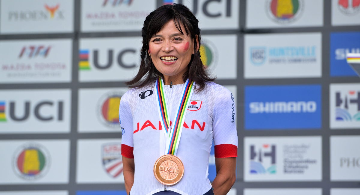 杉浦佳子 パラロード世界選手権で銅メダル獲得