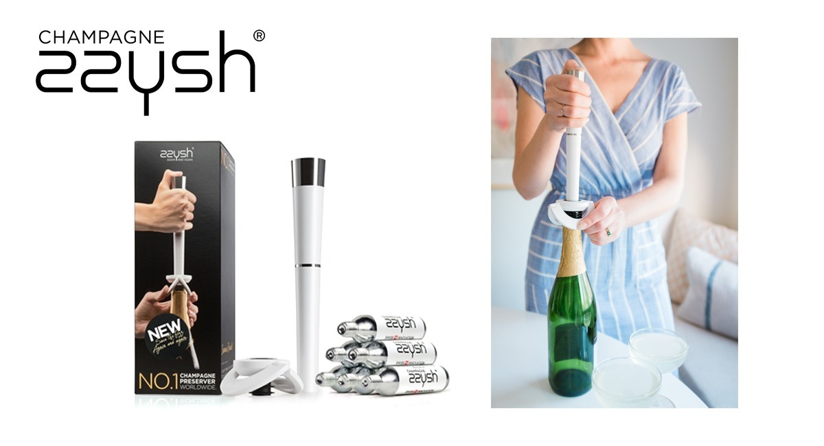 シャンパン保存器具の決定版「zzysh®（ズィッシュ）シャンパンプ