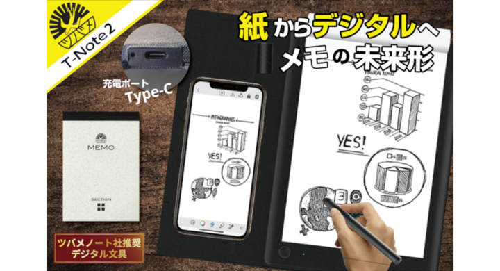 ツバメノート社推奨デジタル文具】紙メモを一瞬でデジタル化!累計 ツバメノート社推奨デジタル文具】紙メモを一瞬でデジタル化!累計