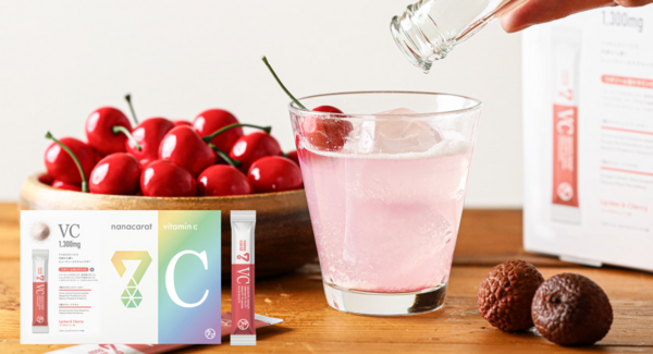 タマチャンショップの「nanacarat vitamin C(ナナカラットビタミンC)ライチ&チェリー味」新登場!独自の7Cカクテル製法で選べる美味しさ