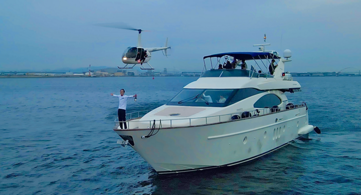 ヘリコプター クルーザー プライベートジェットを使って日本初の映像企画をしませんか 株式会社arilaのプレスリリース