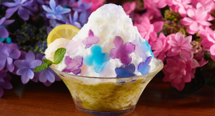 紫陽花の台湾ふわふわカキ氷が季節限定に登場 チャイナカフェのプレスリリース 紫陽花の台湾ふわふわカキ氷が季節限定に登場 チャイナカフェのプレスリリース