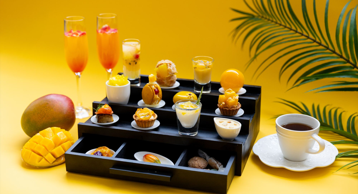 地上264mの美景と共に味わう、南国フルーツが彩る夏限定アフタヌーンティーがデザートレストラン「OPERA」に登場。夏のご褒美ヌン活を叶える特別メニュー