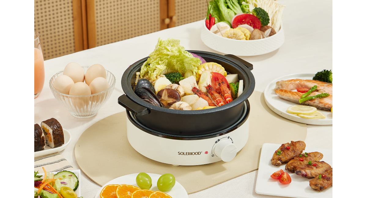 キッチン家電ブランド「SOLEMOOD」の新商品、多機能グリル鍋「HY-6134」が今だけおトクに。新発売記念20%OFFクーポン配布中！