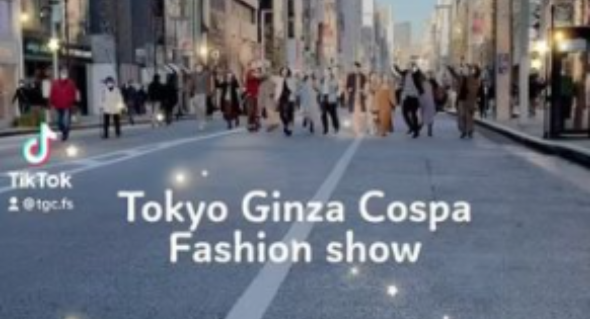 銀座の街マスクドファッションショー Tokyo Ginza Cospa Fashionshow 配信のお知らせ 株式会社トランスペアレントのプレスリリース