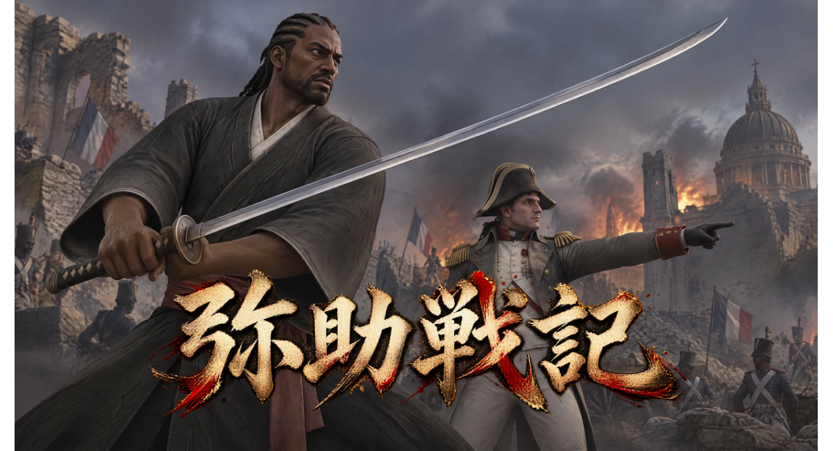 ナポレオンの作戦、弥助の腕力。噛み合わない二人が歴史を動かす『弥助戦記』11月13日Steam発売予定
