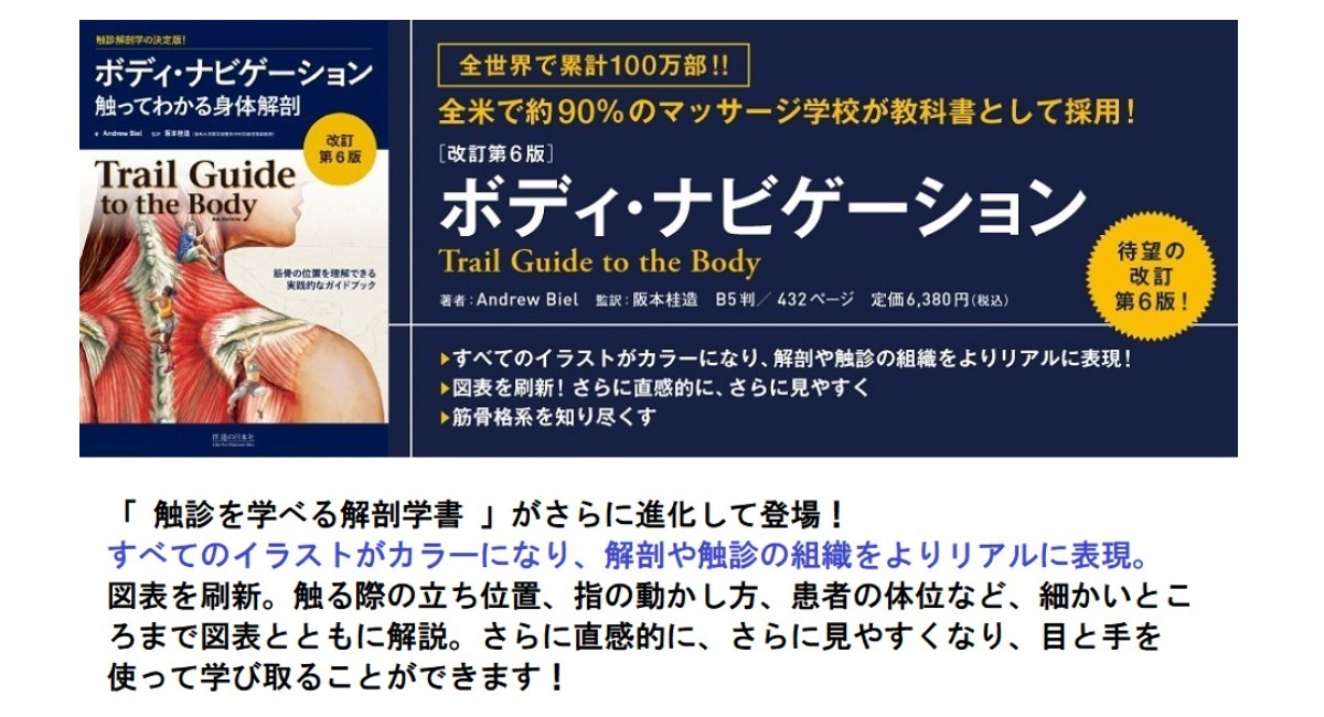 日本ボディーケア学院 原田先生の体表解剖学 ベーシック編 - 健康と医学