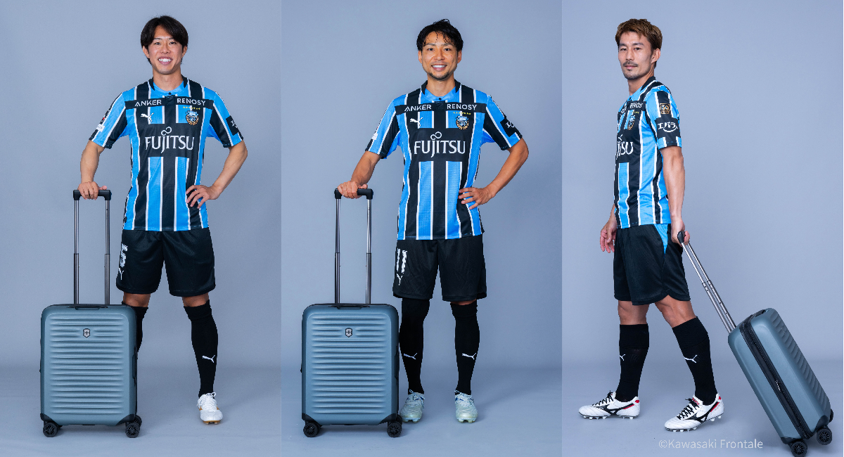 ビクトリノックスはプロサッカーチーム「川崎フロンターレ」と、オフィシャルサプライヤー契約を更新しました
