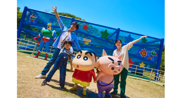 ニジゲンノモリ「クレヨンしんちゃんアドベンチャーパーク」 冬休みは「クレヨンしんちゃんアドベンチャーパーク」で思いっきり遊ぼう!
