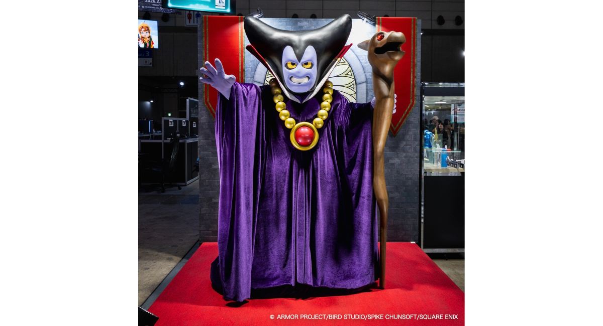 ニジゲンノモリ「ドラゴンクエスト アイランド」に、再び“りゅうおう”降臨！『再臨！りゅうおうグリーティング in ドラゴンクエスト アイランド』