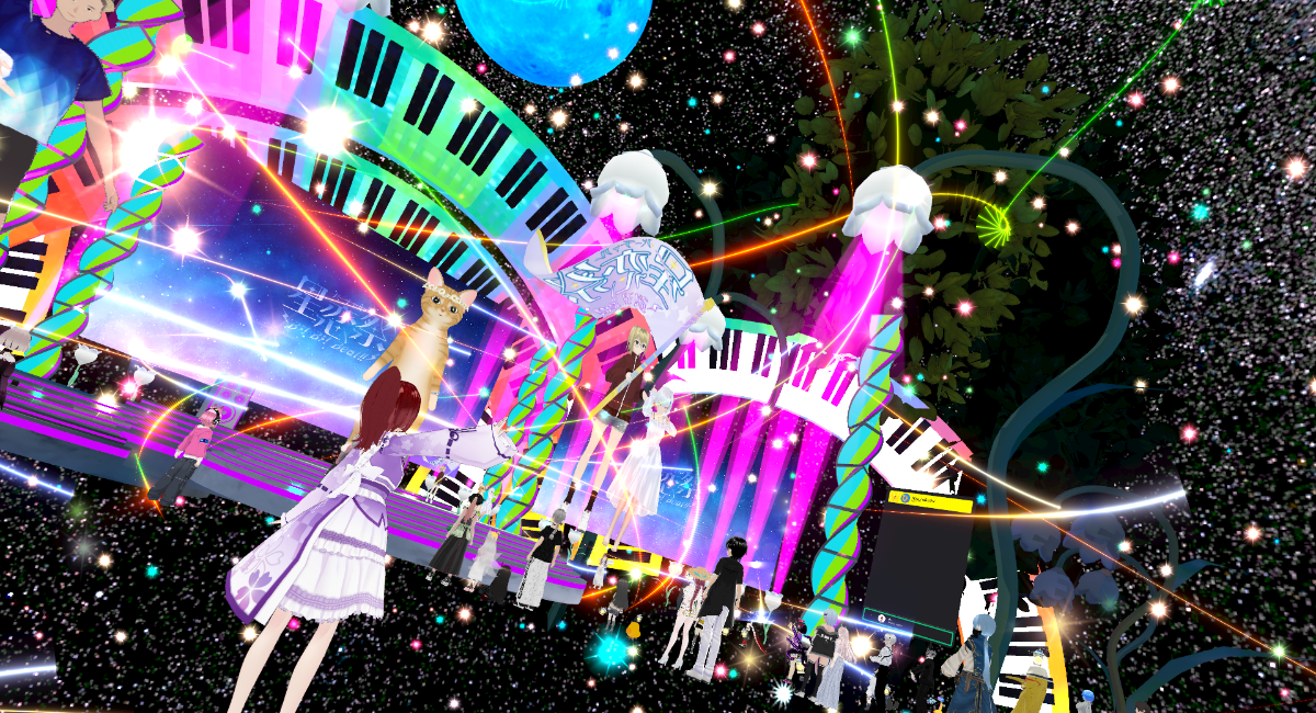 延べ580名が熱狂！clusterランキング1位を獲得した『バーチャル星恋祭』が大盛況で閉幕。10月2日には後夜祭も開催