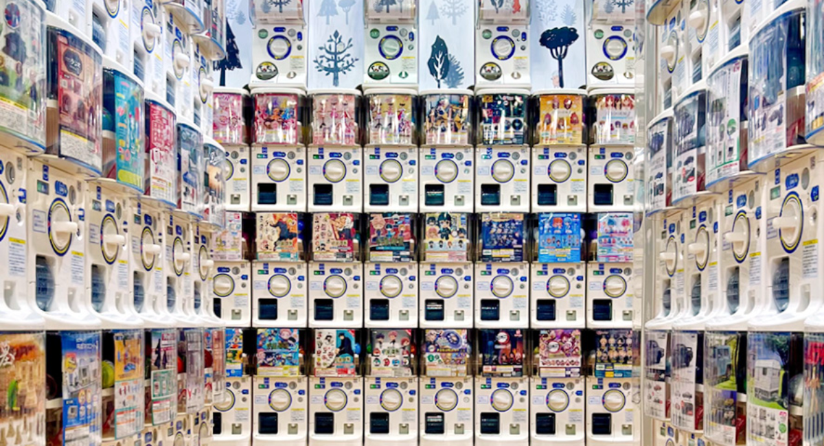 「ガチャガチャの森」7月4日（土）おのだサンパーク店をオープン