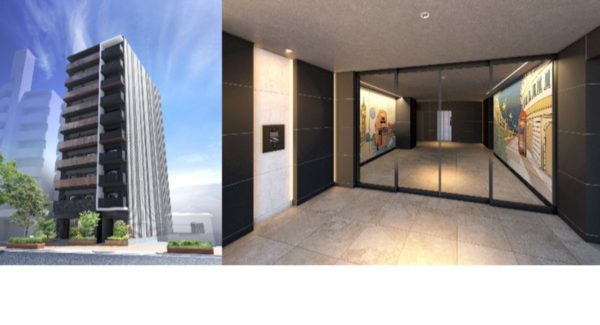 名古屋の歴史を抱く「城西」に、アートと暮らす日常を。アーティスト・ヨシフクホノカ氏の描き下ろし作品を冠した「メイクスアート名古屋城西」誕生