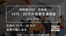 Youth Vote! HIROSHIMAのプレスリリース