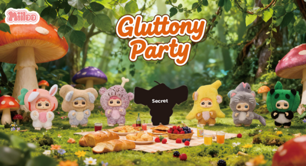 キダルト層に刺さり、世界累計23万個の大ヒット!“目が合う”ぬいぐるみ「Miiloo(ミーロー)」の第2弾が、好きな食べ物と融合した姿で新登場