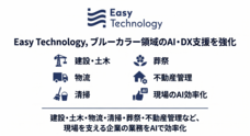 株式会社Easy technologyのプレスリリース