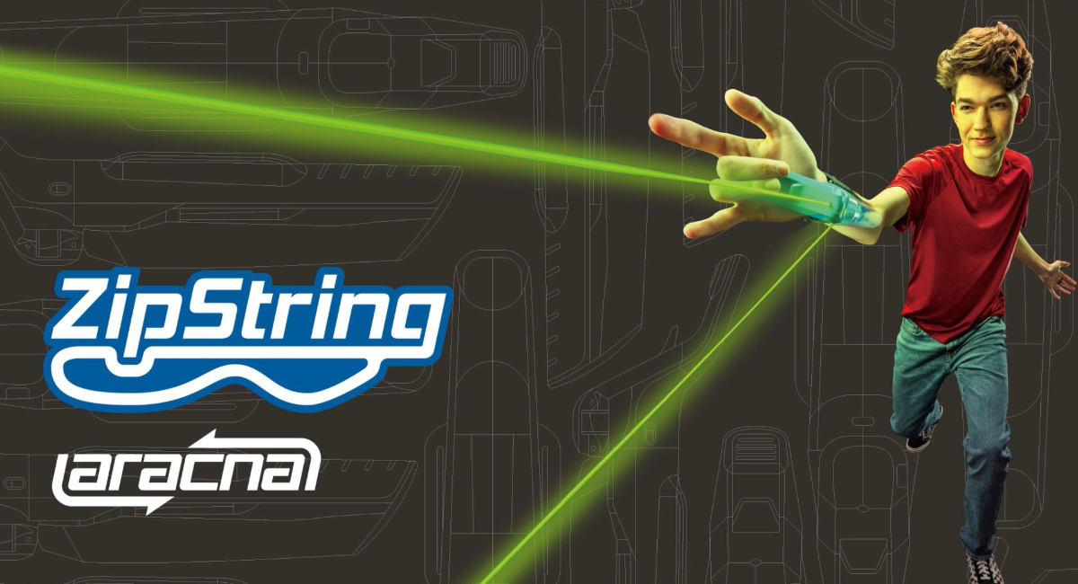 話題の“ヒーロー気分”を楽しめる新感覚トイ『ZipString Aracna』が登場