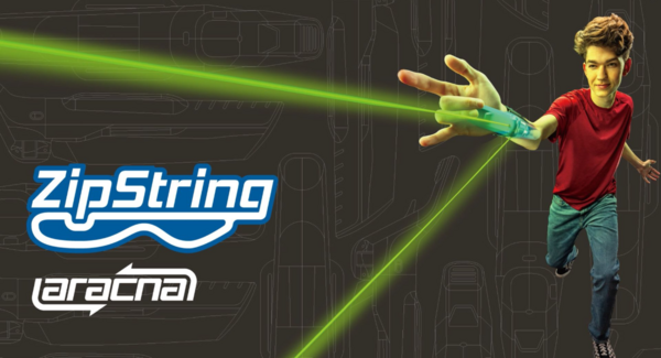 話題の“ヒーロー気分”を楽しめる新感覚トイ『ZipString Aracna』が登場