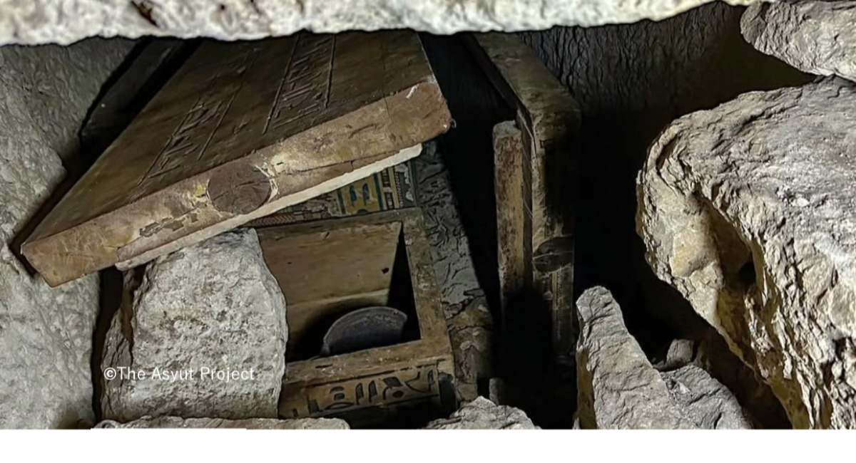 エジプト・4000年前の女性「イディ」の木棺を救え