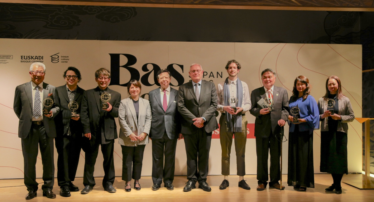 日本でバスクのガストロノミー発展に貢献する10名を発表・表彰式を東京で開催しました「バスクアンバサダー2026」