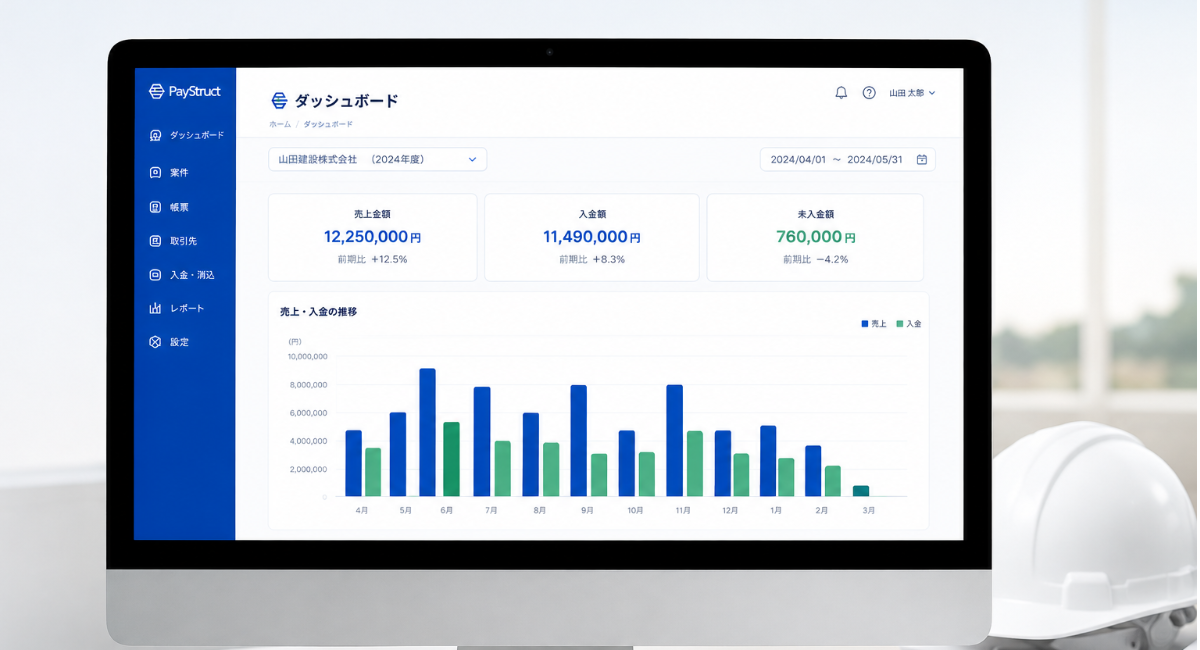 建設業向けDXプラットフォーム「PayStruct」がJIIMA認証2種を取得！「電子取引ソフト法的要件認証」を新たに取得！